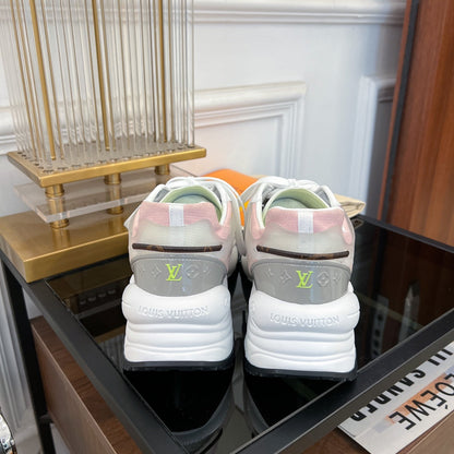 LV RUN 55 SNEAKER GREEN PLANTAIN