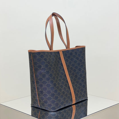 CEL Triomphe Canvas Shopping Tote