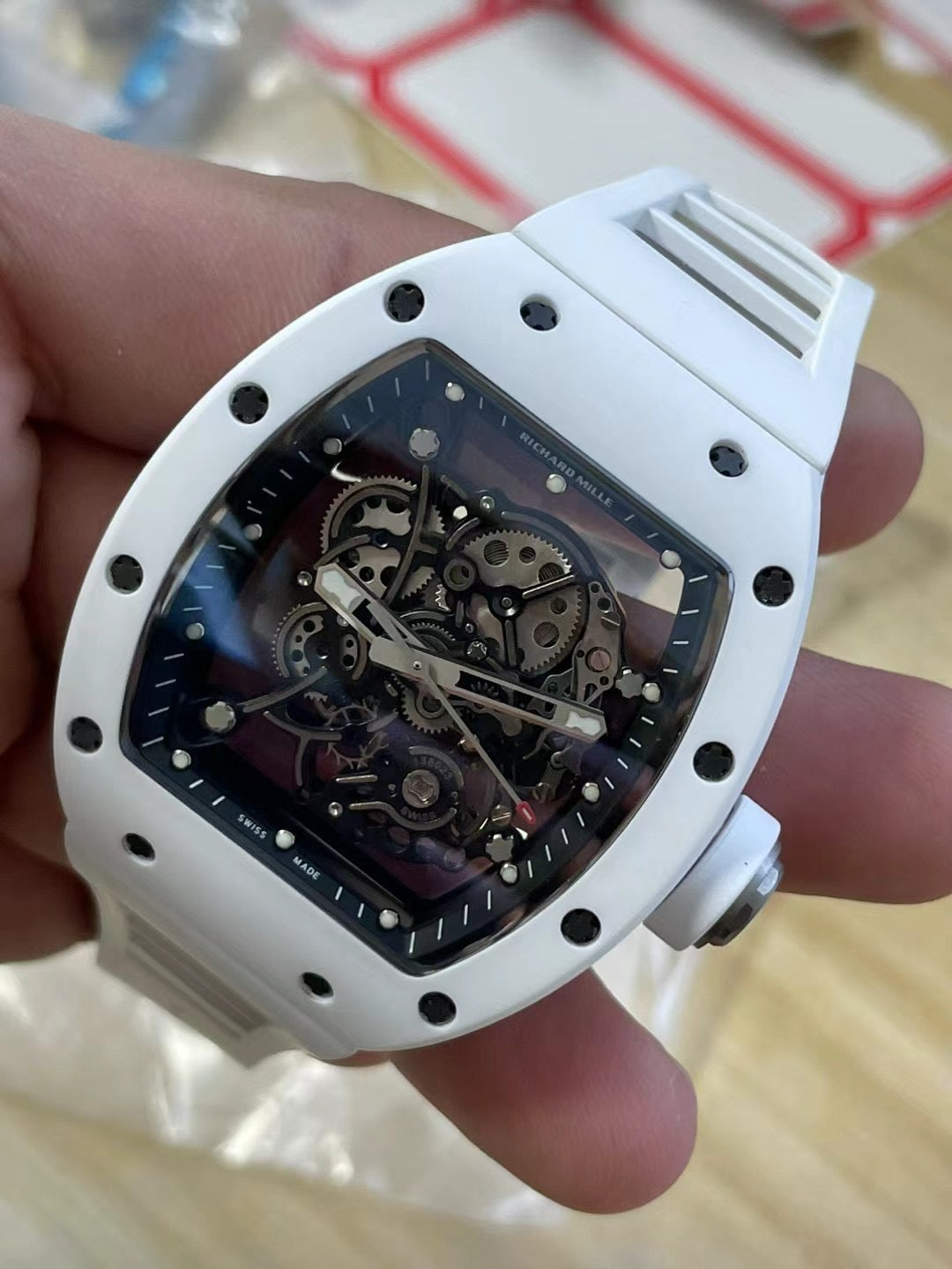 Richard Mille RM055 White CerAMRc