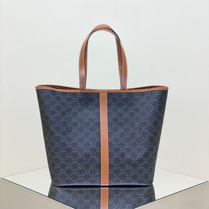 CEL Triomphe Canvas Shopping Tote