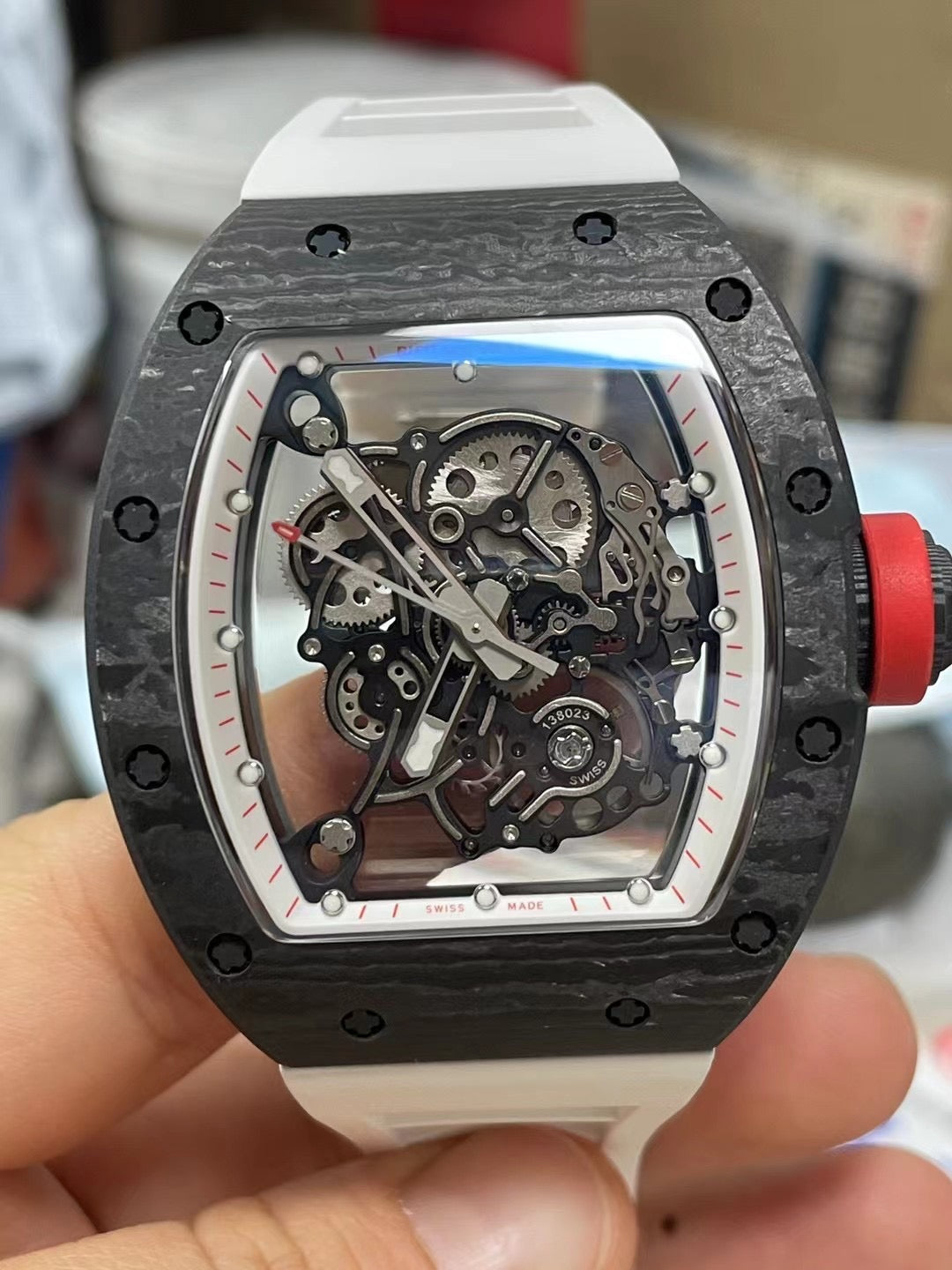 Richard Mille RM055 NTPT Installed