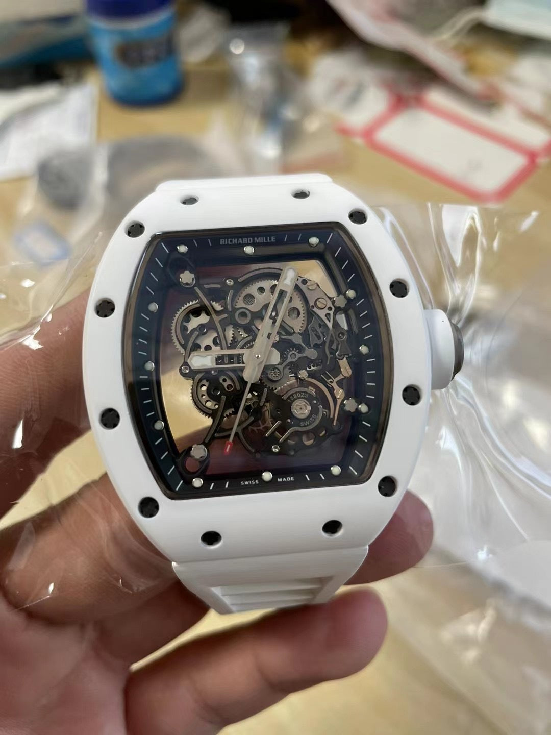 Richard Mille RM055 White CerAMRc