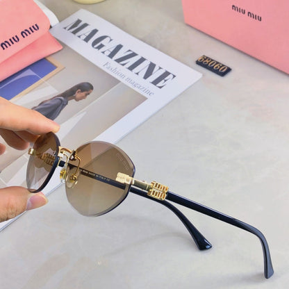LOGO SUNGLASSES 501781 IN METAL
