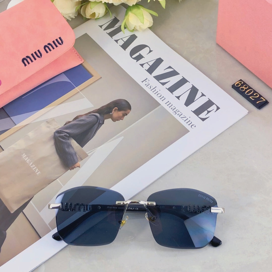 RUNWAY SQUARE SUNGLASSES 503005 IN METAL