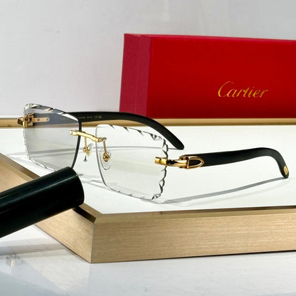 C DE PHOTOCHROMIC LENSES RECTANGULAR FRAME SUNGLASSES 556093 IN METAL