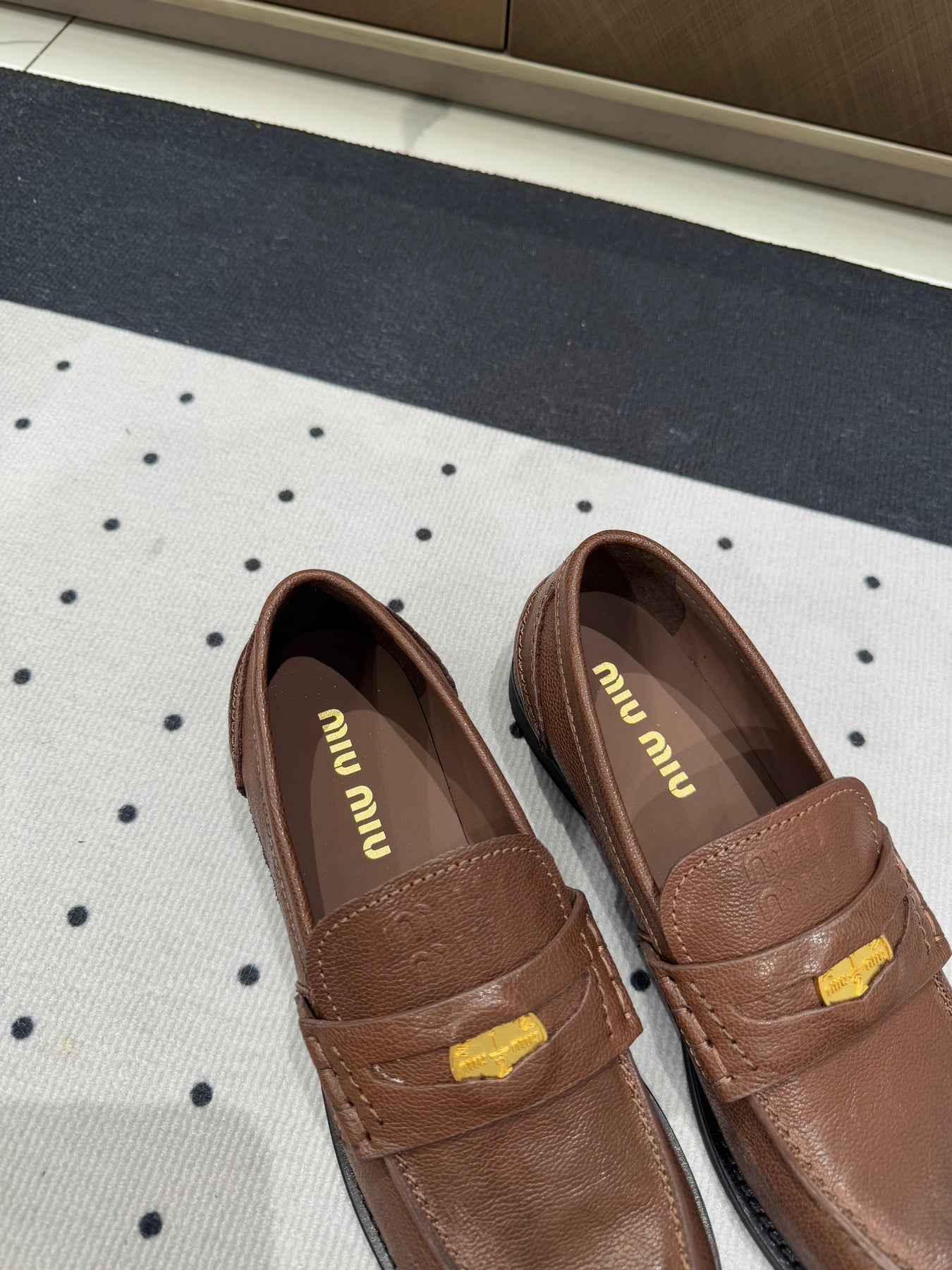 PENNY LOAFERS WITH GOLD COIN IN ALOEWOOD CALFSKIN