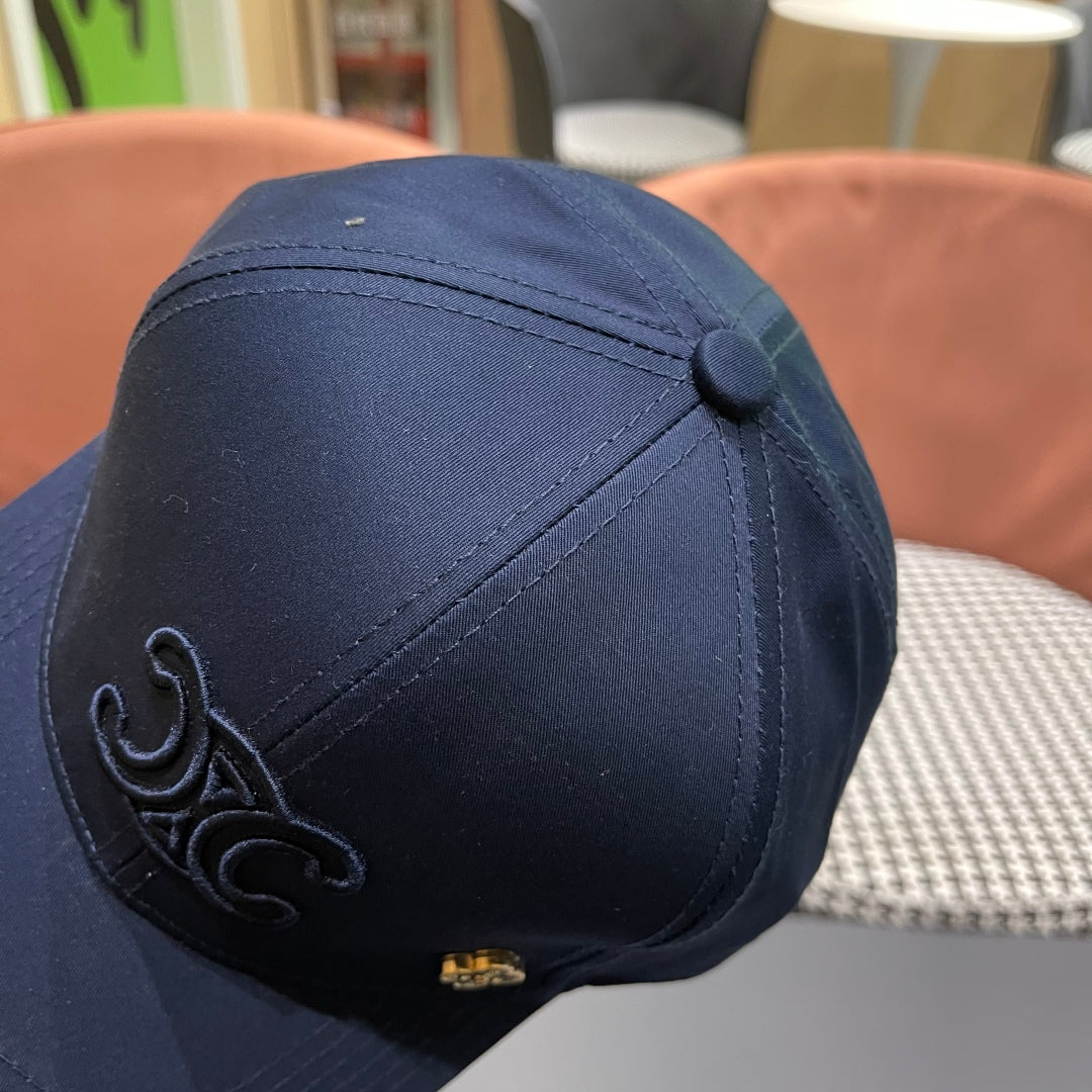 BASEBALL CAP MODEL 650286 IN NAVY BLUE FABRIC