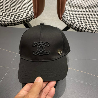 BASEBALL CAP MODEL 650287 IN BLACK FABRIC