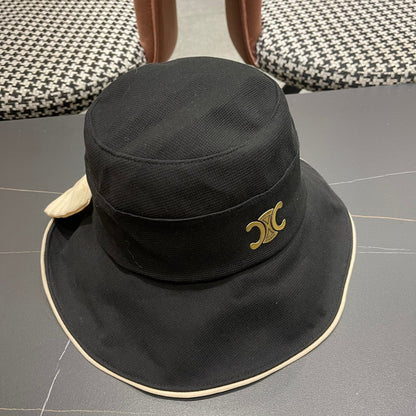 BUCKET HAT MODEL 650290 IN BLACK FABRIC