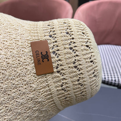 BUCKET HAT MODEL 651871 IN BEIGE CROCHET