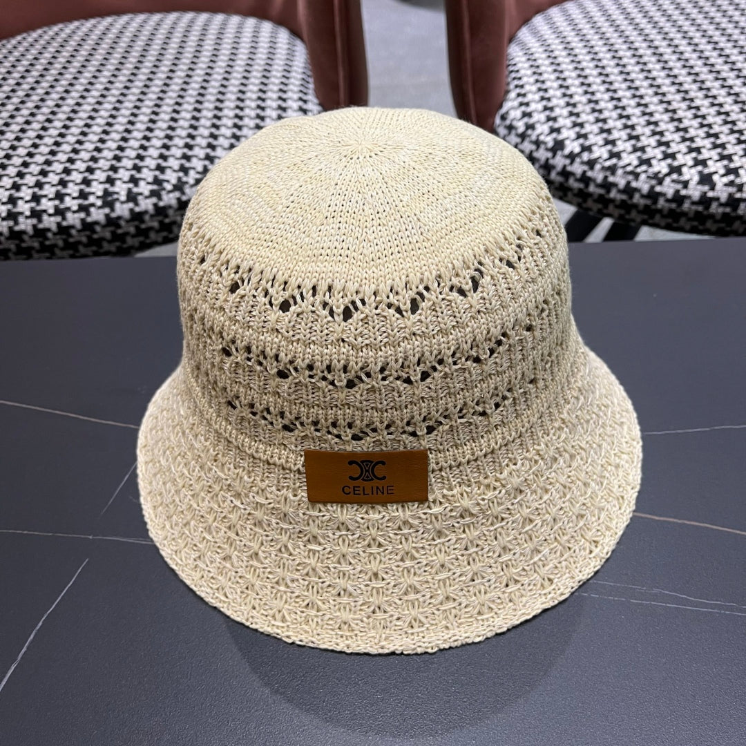 BUCKET HAT MODEL 651871 IN BEIGE CROCHET