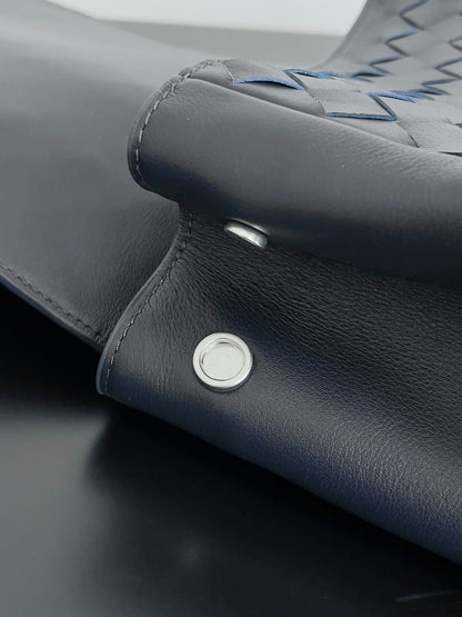 BACK TO SCHOOL BACKPACK 39 IN MIDNIGHT BLUE LAMBSKIN