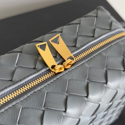 MINI LOOP CAMERA BAG 22 IN GREY CALFSKIN