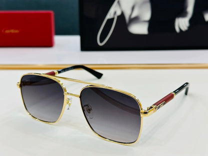 PREMIÈRE NAVIGATOR FRAME SUNGLASSES CT0356 IN METAL