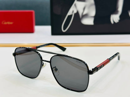 PREMIÈRE NAVIGATOR FRAME SUNGLASSES CT0356 IN METAL