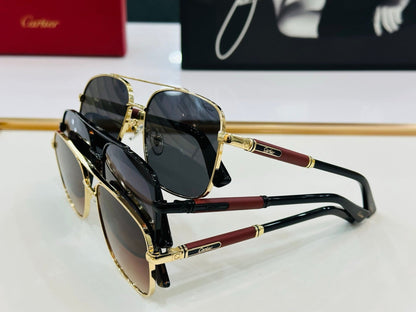 PREMIÈRE NAVIGATOR FRAME SUNGLASSES CT0356 IN METAL