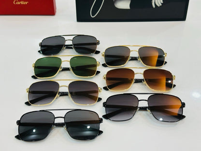 PREMIÈRE NAVIGATOR FRAME SUNGLASSES CT0356 IN METAL