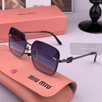 RUNWAY SQUARE SUNGLASSES M9407 IN METAL