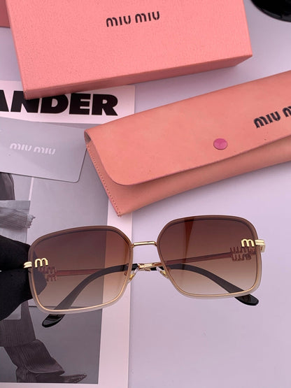 RUNWAY SQUARE SUNGLASSES M9407 IN METAL