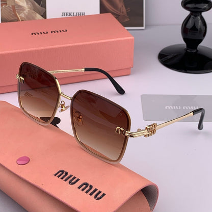 RUNWAY SQUARE SUNGLASSES M9407 IN METAL