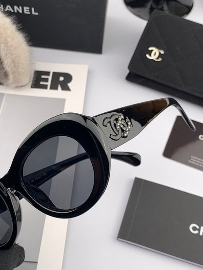 CAT EYE SUNGLASSES CH0602 IN ACETATE