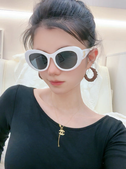 CAT EYE SUNGLASSES CH0602 IN ACETATE