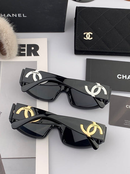 RECTANGULAR SUNGLASSES CH2507 IN ACETATE