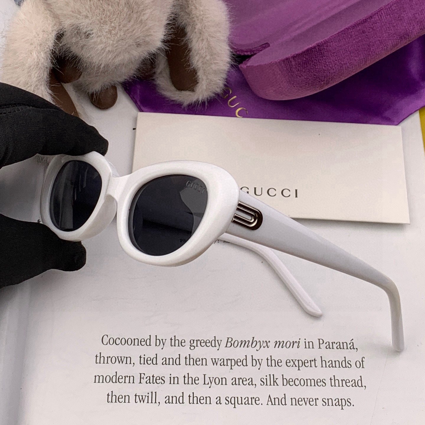 OVAL FRAME SUNGLASSES G364 IN ACETATE