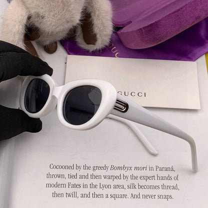 OVAL FRAME SUNGLASSES G364 IN ACETATE