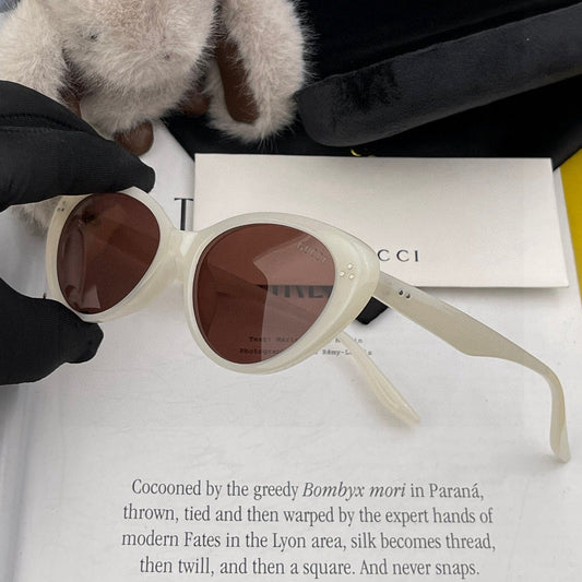 CAT-EYE FRAME SUNGLASSES G6581 IN ACETATE