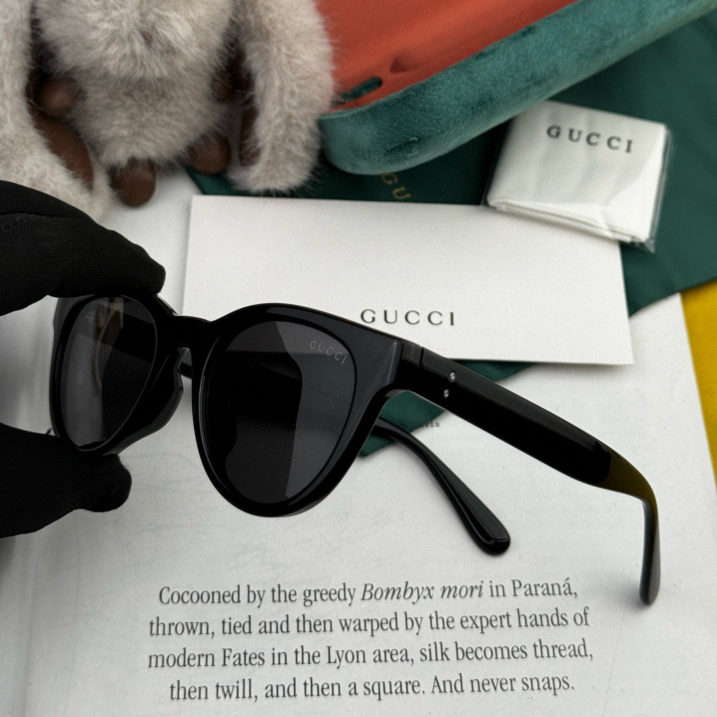 ROUND FRAME SUNGLASSES G3905 IN ACETATE