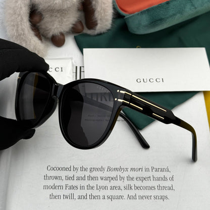 ROUND FRAME SUNGLASSES G6752 IN ACETATE