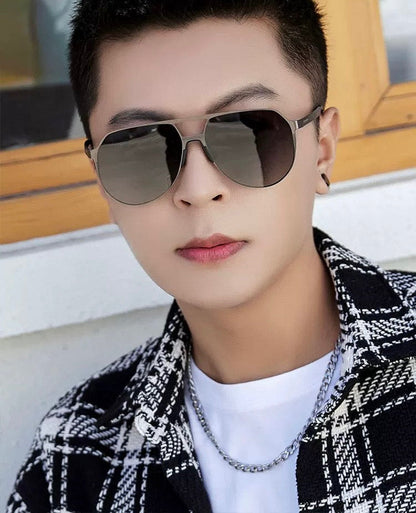 AVIATOR FRAME SUNGLASSES G7810 IN METAL