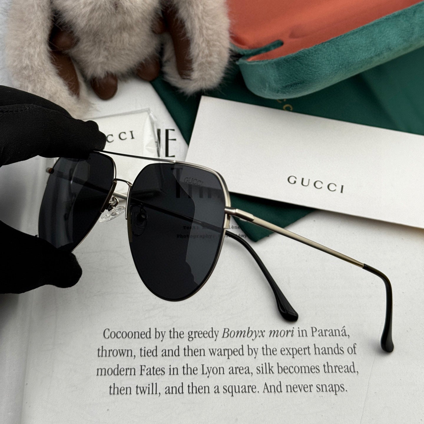 AVIATOR FRAME SUNGLASSES G1702 IN METAL