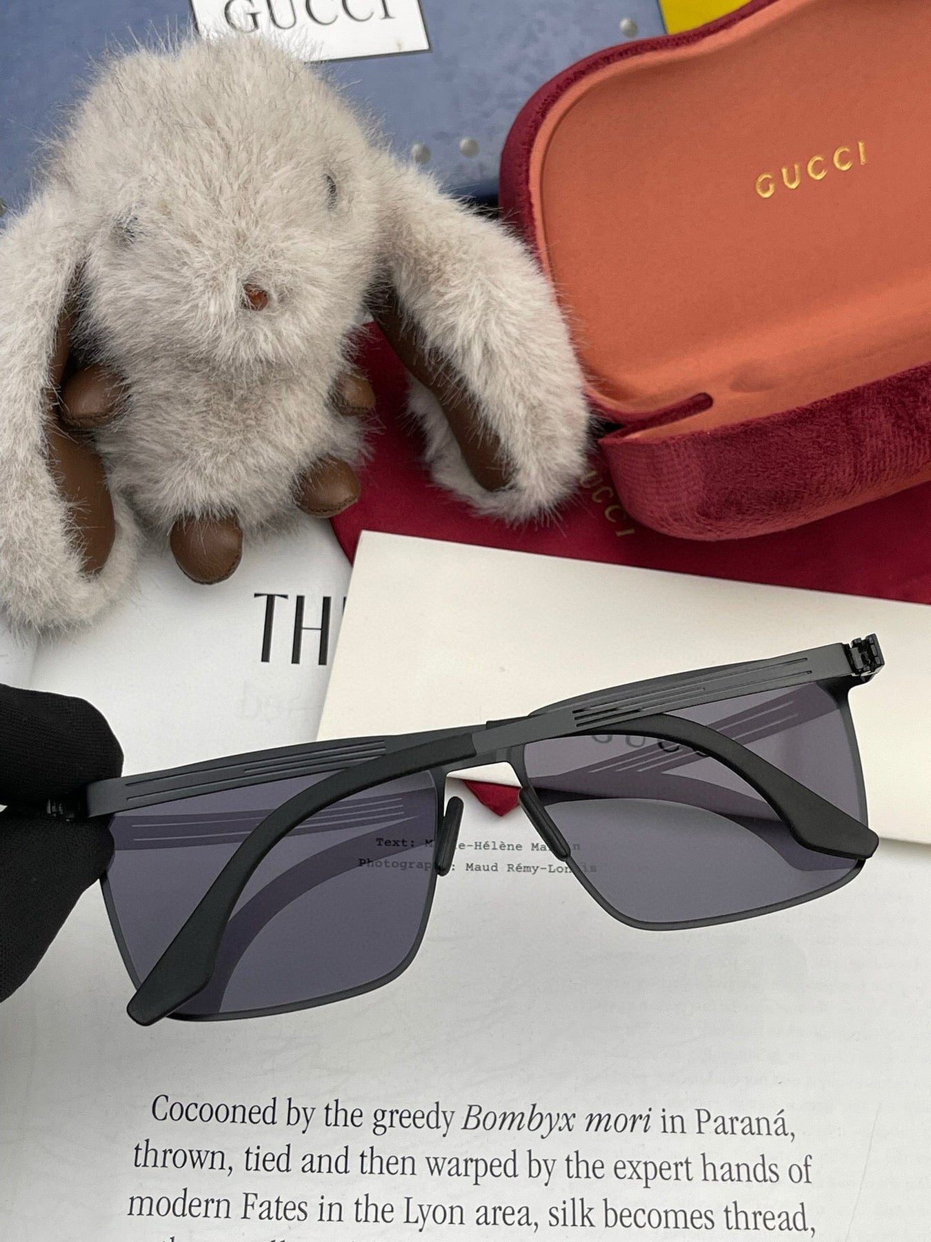 RECTANGULAR FRAME SUNGLASSES 1862 IN METAL