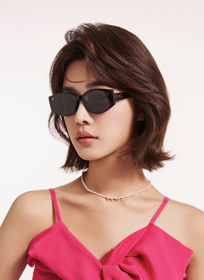 GEOMETRIC FRAME SUNGLASSES G7315 IN ACETATE