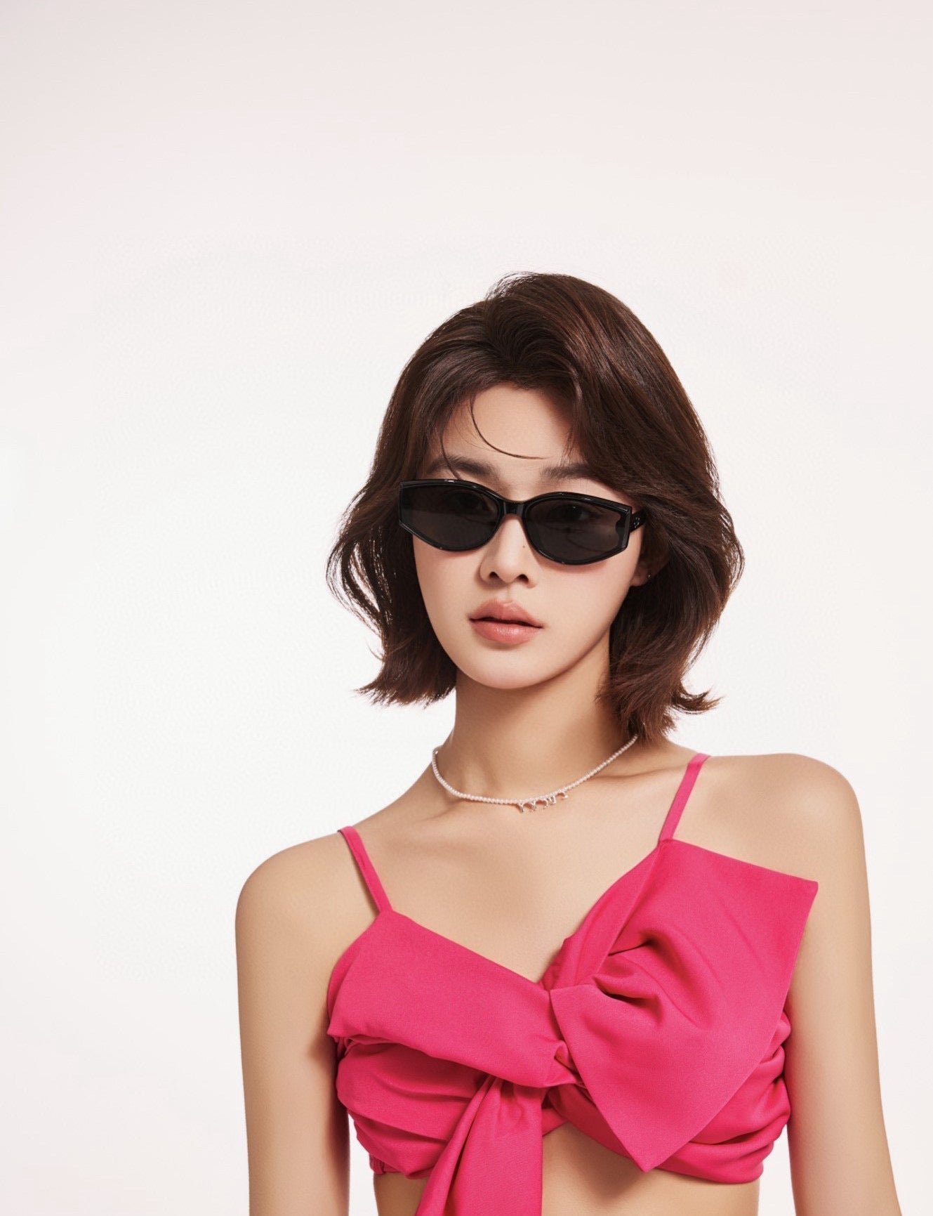 GEOMETRIC FRAME SUNGLASSES G7315 IN ACETATE