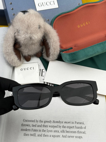 RECTANGULAR FRAME SUNGLASSES G0110 IN ACETATE