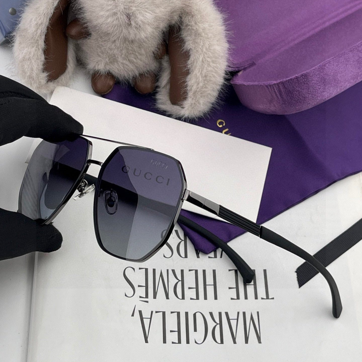 NAVIGATOR FRAME SUNGLASSES G71806 IN METAL