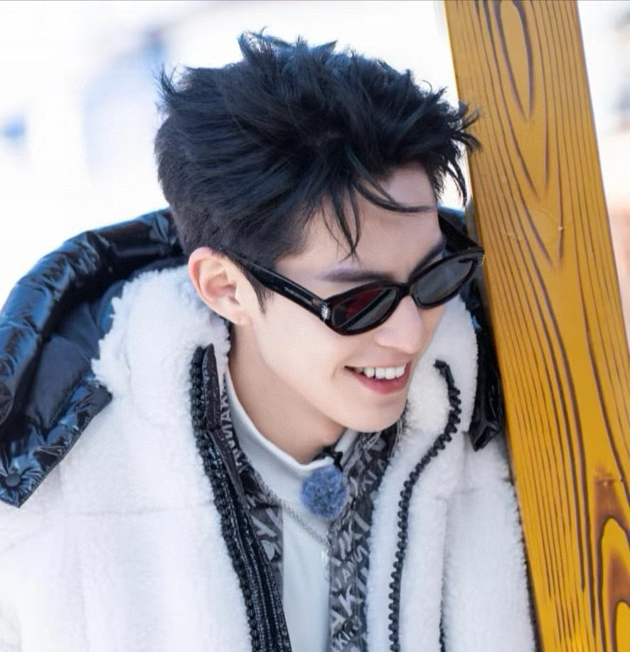 OVAL FRAME SUNGLASSES G0111 IN ACETATE