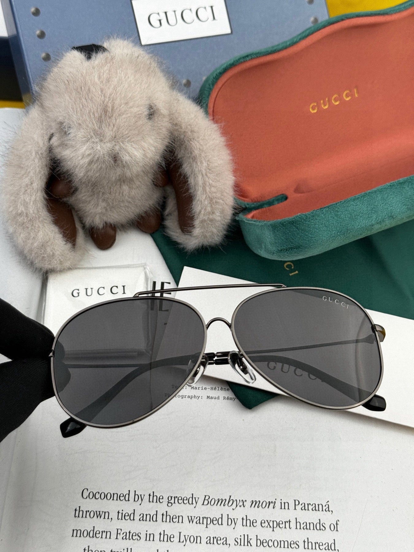 AVIATOR FRAME SUNGLASSES G2203 IN METAL