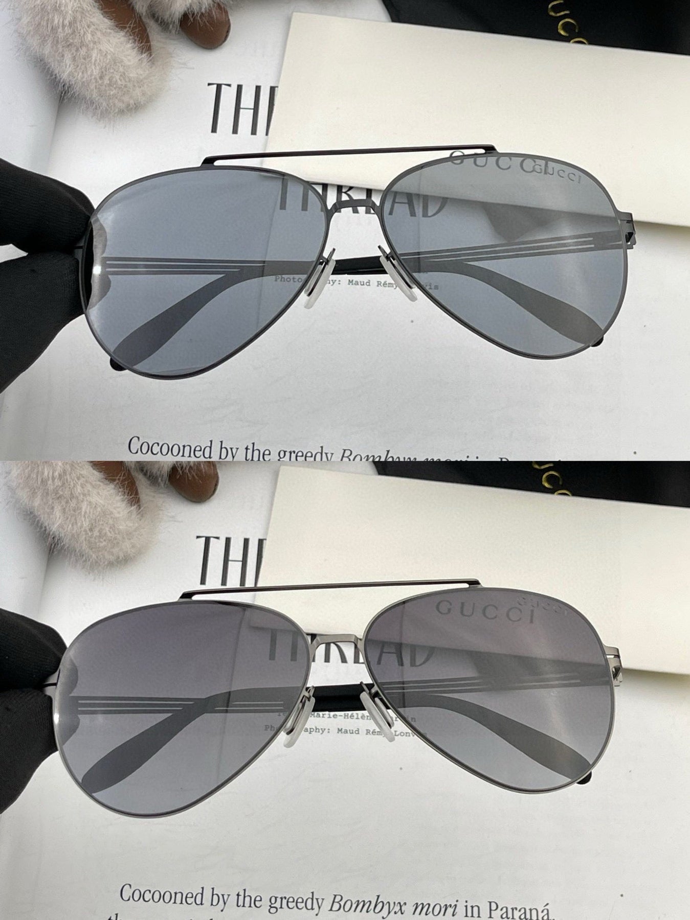 AVATOR FRAME SUNGLASSES G6705 IN METAL