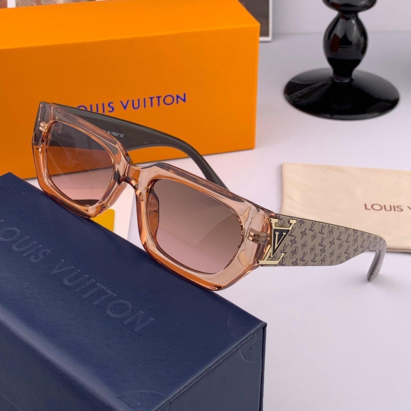 RECTANGLE SUNGLASSES L4232 IN ACETATE