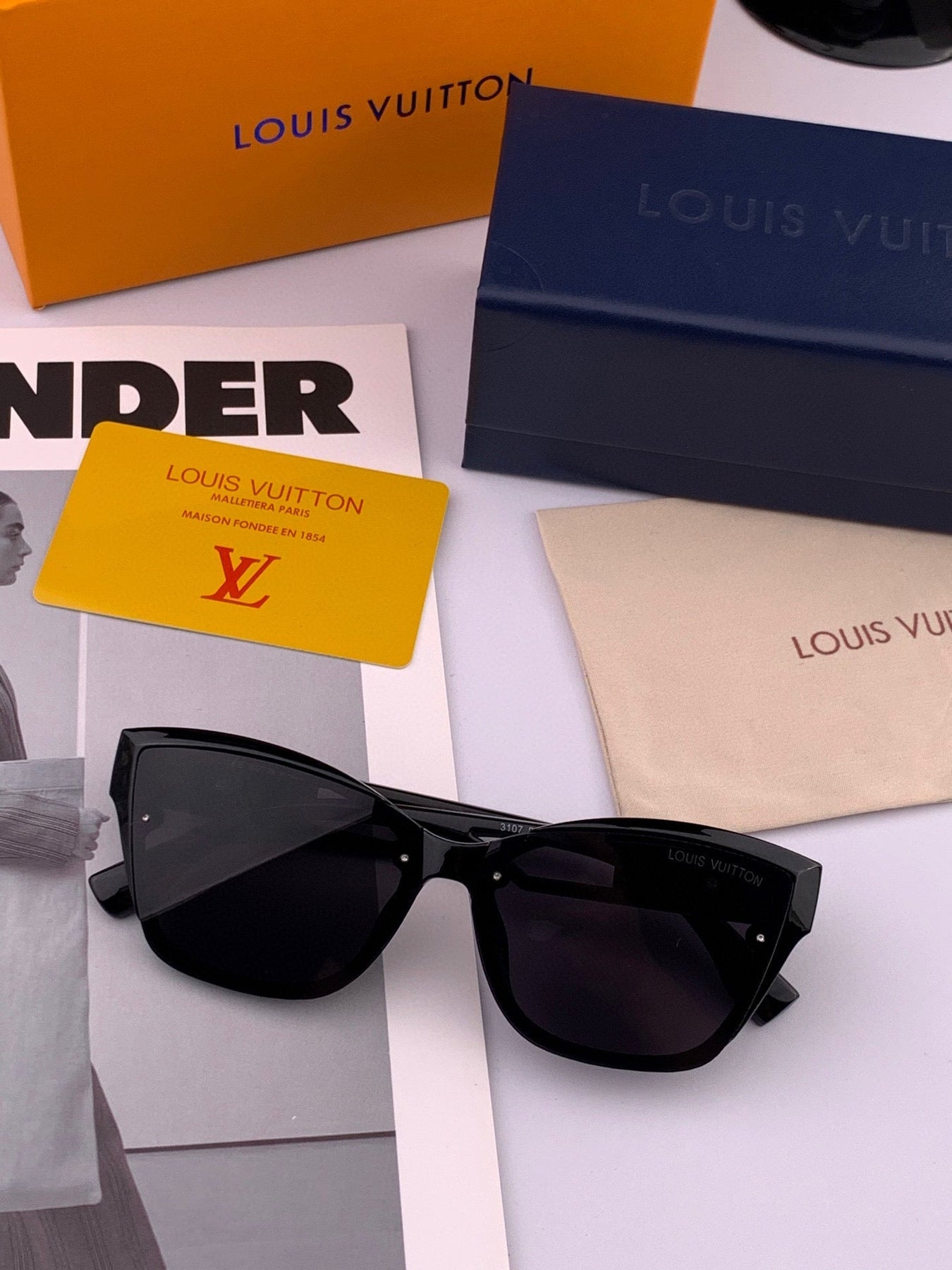 CAT EYE SUNGLASSES L7310 IN ACETATE