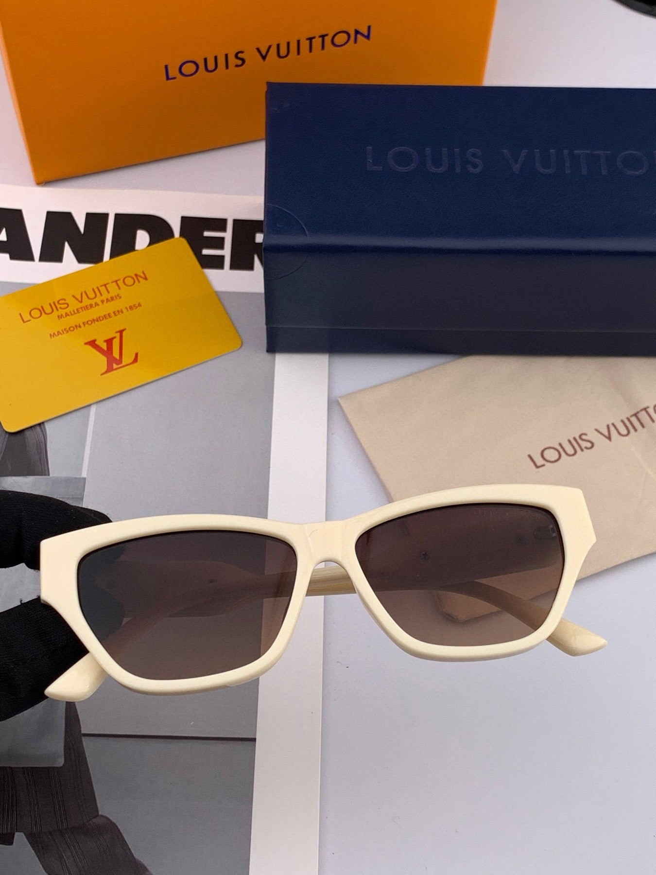 CAT EYE SUNGLASSES L6220 IN ACETATE