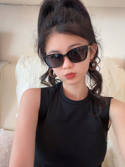 CAT EYE SUNGLASSES L0552 IN ACETATE