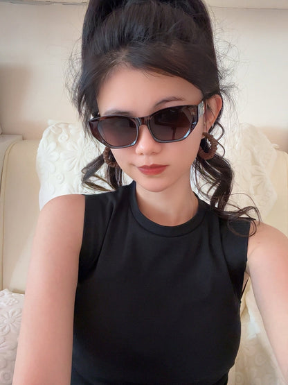 CAT EYE SUNGLASSES L9551 IN ACETATE