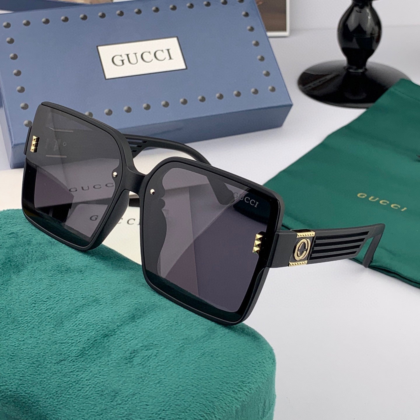 GEOMETRIC FRAME SUNGLASSES G2519 IN ACETATE