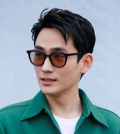 RECTANGULAR FRAME SUNGLASSES G6290 IN ACETATE