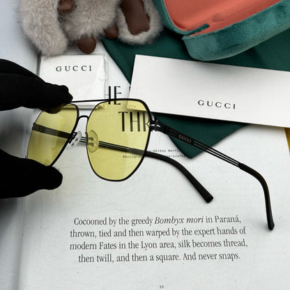 AVIATOR FRAME SUNGLASSES G911 IN METAL